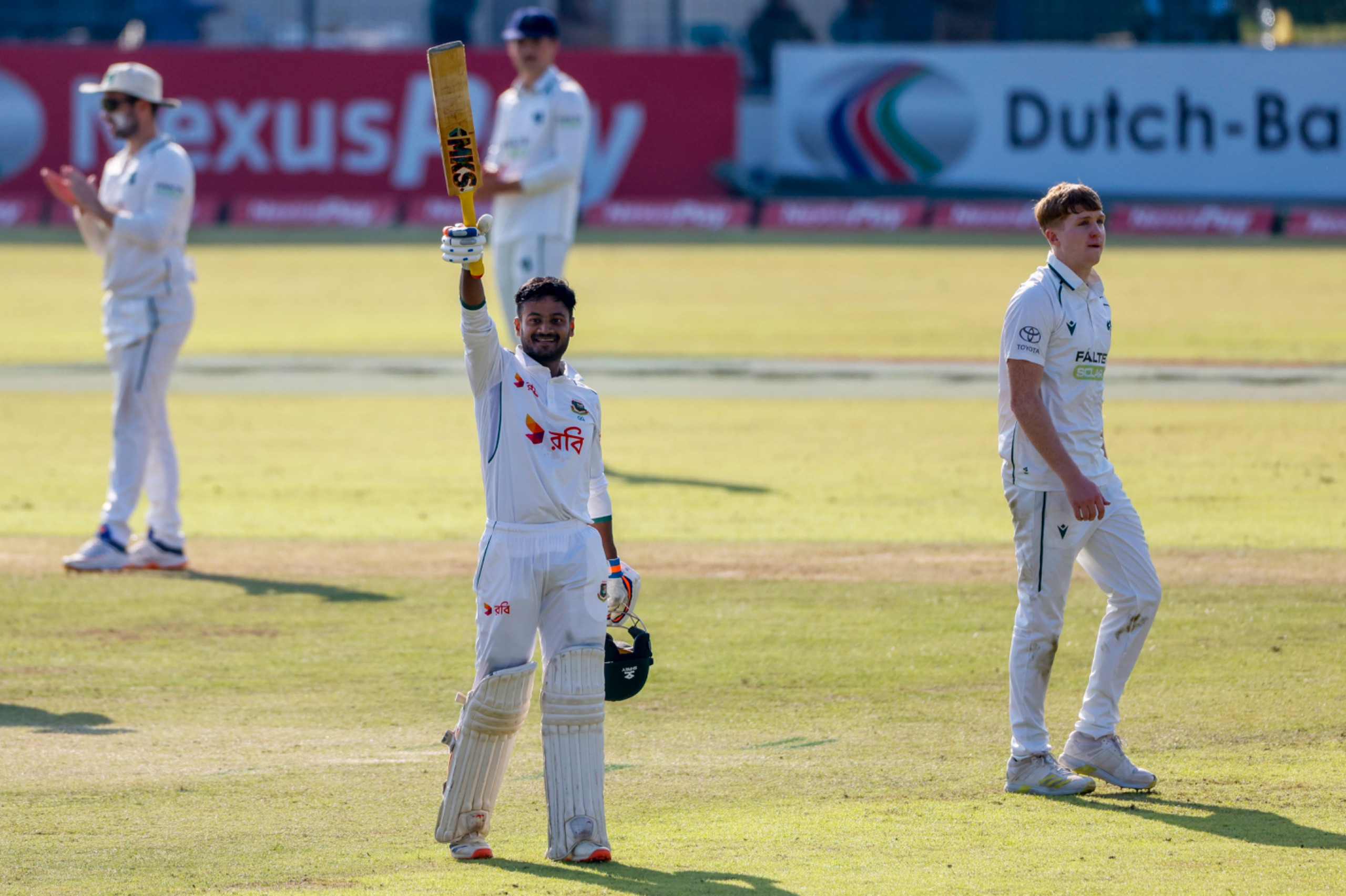 Joy marks Test comeback with brilliant century