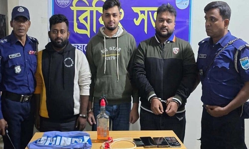 Three Awami League leaders held with petrol bombs in Gazipur