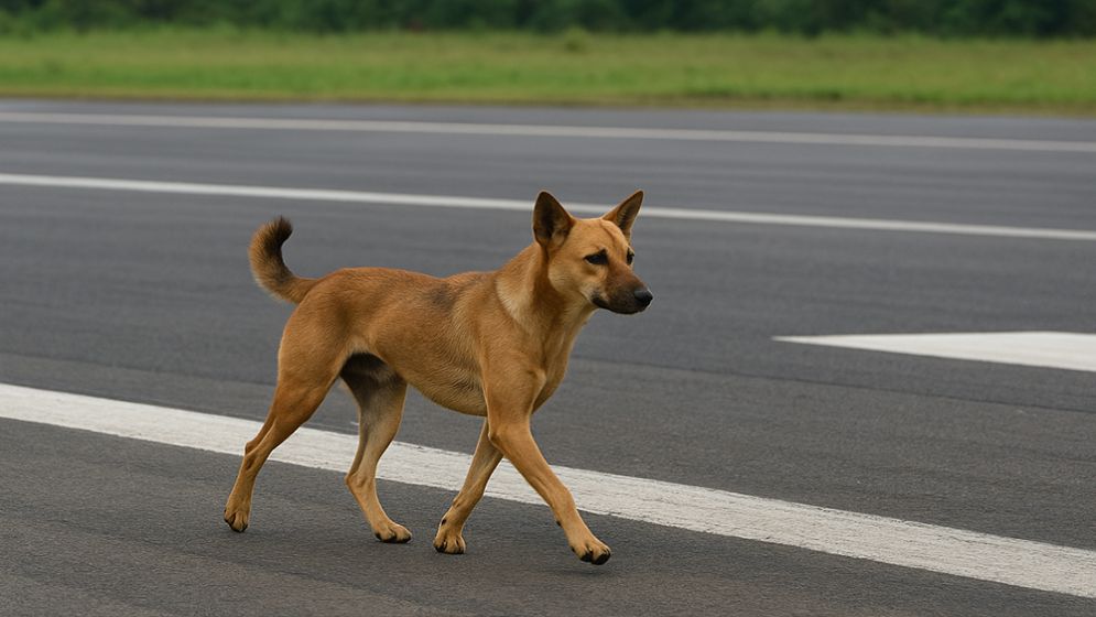 Dog on runway delays flight at Shah Amanat Airport
