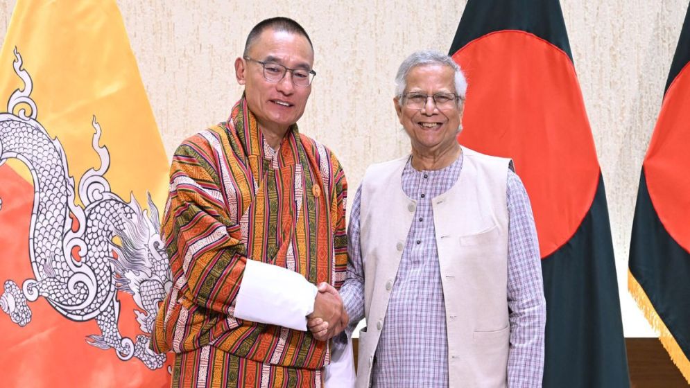 Yunus, Tobgay pledge stronger collaboration across SAARC, BIMSTEC