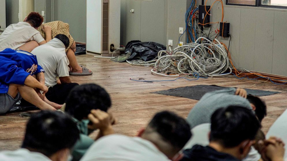 Myanmar junta says nearly 1,600 foreigners arrested in scam hub raids