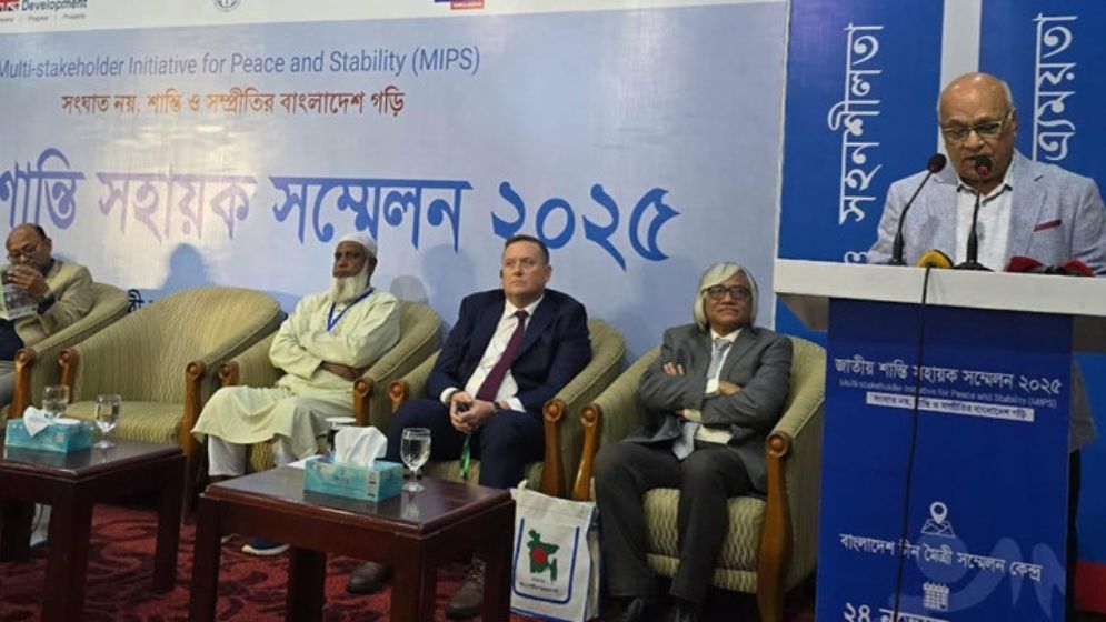 Hardest challenge in society or personal life is achieving peace: Disaster Adviser