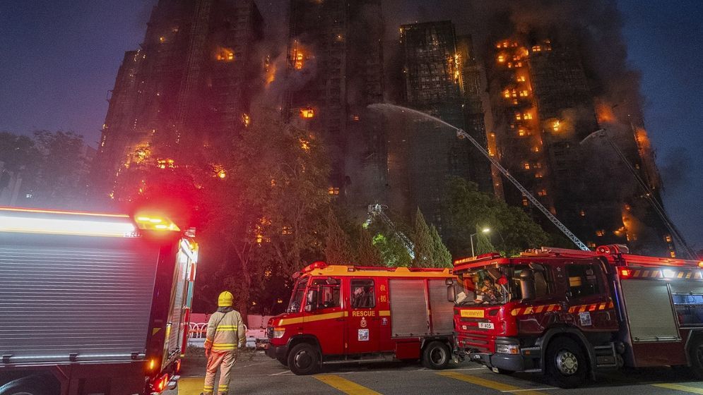 Death toll from Hong Kong housing estate fire rises to 44