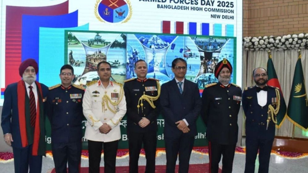 Bangladesh mission in Delhi marks Armed Forces Day