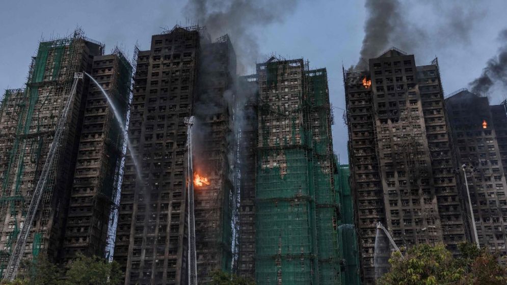 Hong Kong building blaze kills at least 83, scores missing