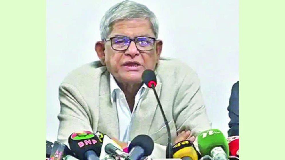 Environment for fair polls created in the country: Mirza Fakhrul