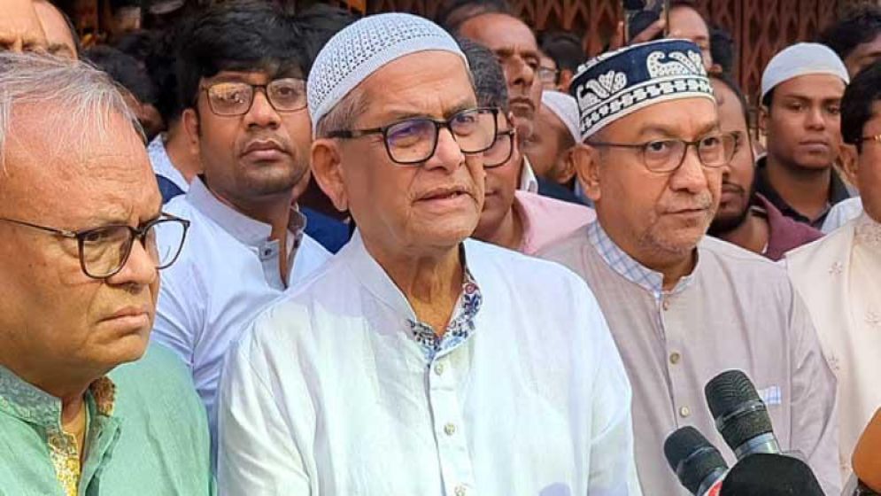 Fascist govt's repression caused Begum Zia's illness: Fakhrul