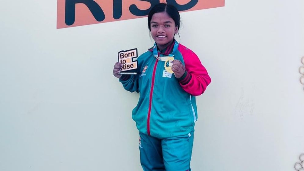 Chaiti wins gold at Dubai 2025 Asian Youth Para Games