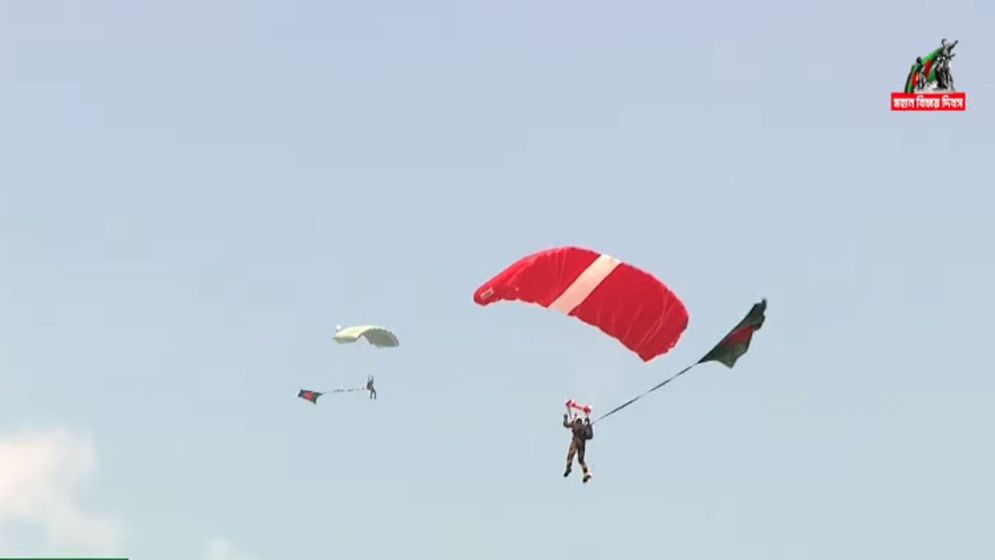 Bangladesh sets world record for parachuting with highest number of flags