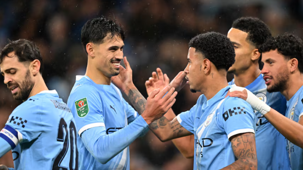 Man City reach League Cup semis, late Newcastle goal downs Fulham