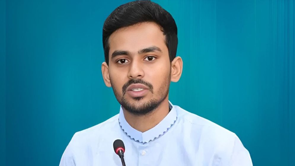 Asif Mahmud collects nomination form for Dhaka-10