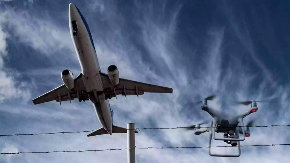 Drone flights banned at airports, adjacent areas