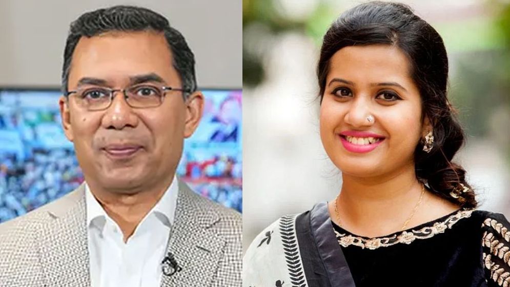 Nancy's new song about Tarique Rahman