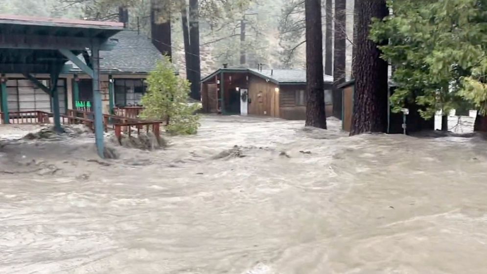 Heavy rain, flash floods hit California