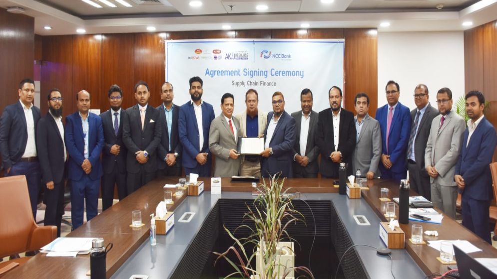 NCC Bank signs SCF deal with Akij Resource Group
