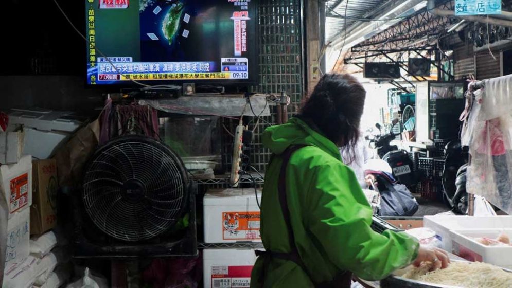 China launches war games around Taiwan as island vows to defend democracy