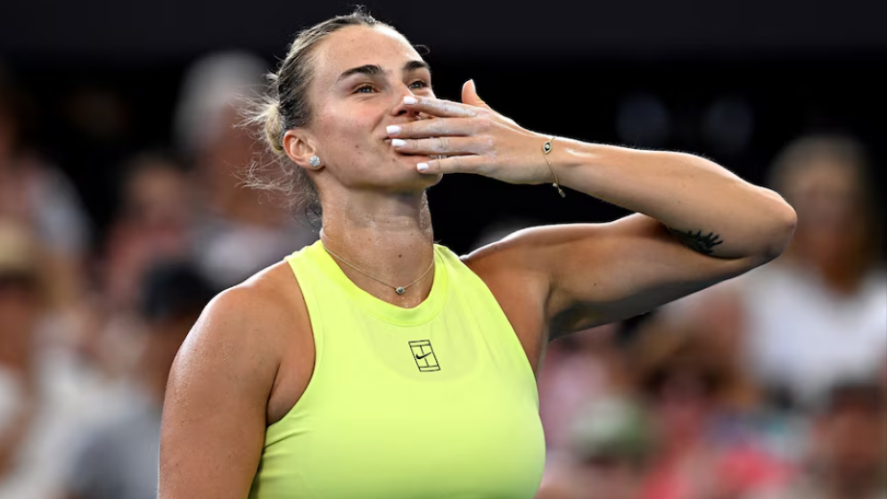 Aryna Sabalenka opens '26 with rout