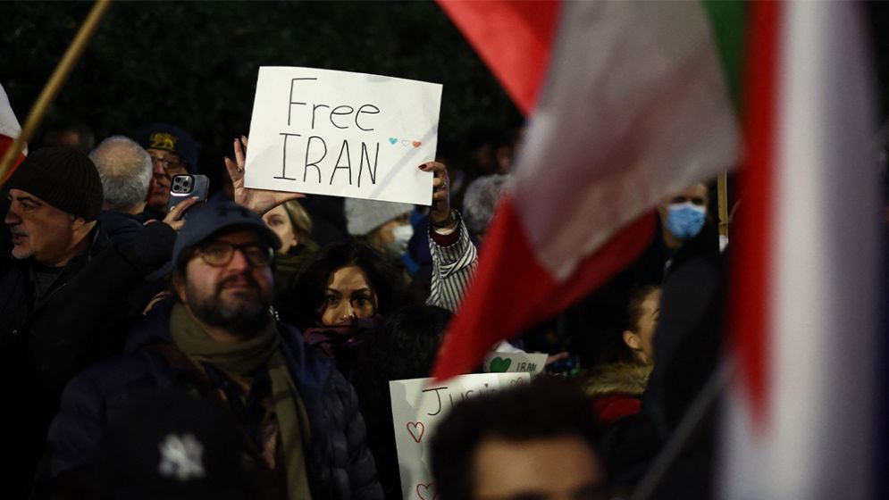 Trump says protest-hit Iran in 'big trouble,' again threatens strike