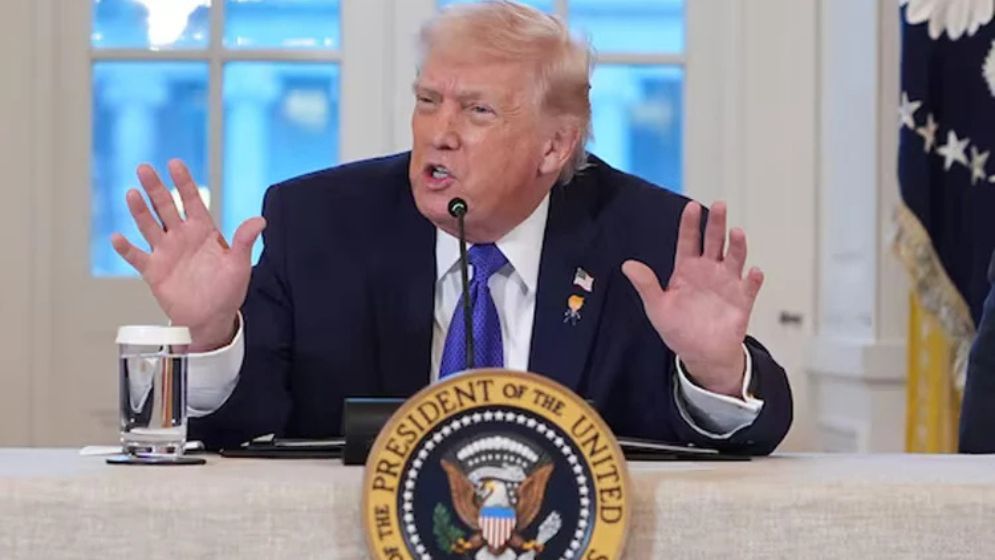 Trump says open to meeting with Venezuelan interim leader