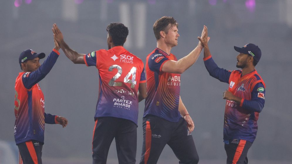 Rajshahi secure top-two finish with narrow win over Sylhet