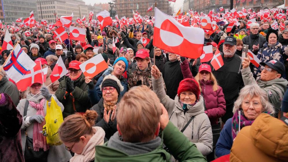 Thousands join anti-Trump 'Hands off Greenland' protests in Demark
