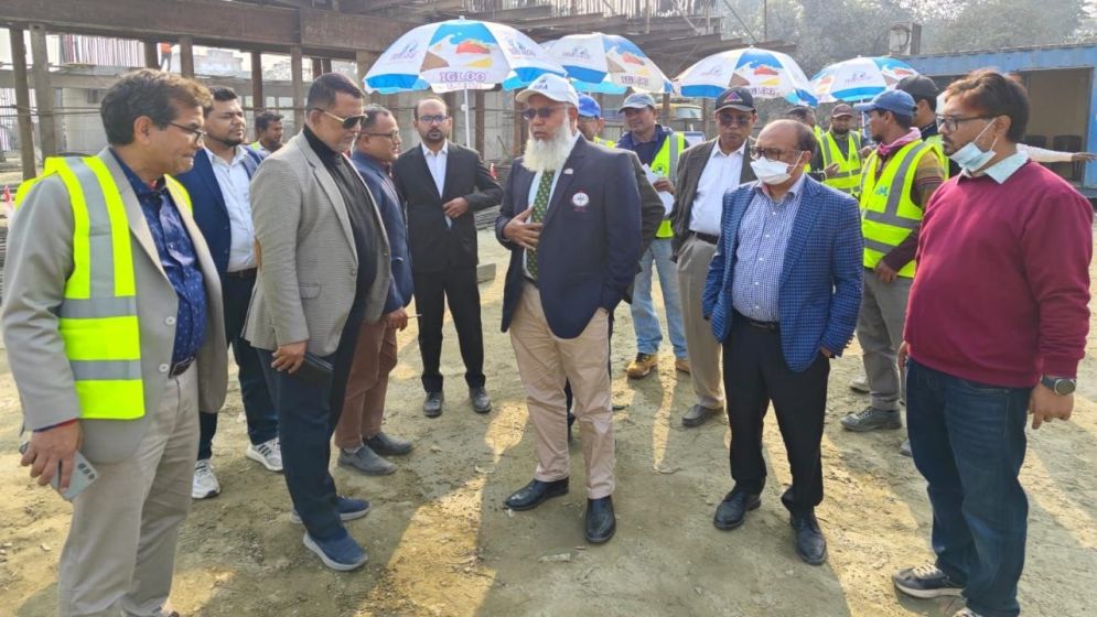 Bridge Division secretary inspects Jamuna Bridge and SASEC-2 projects