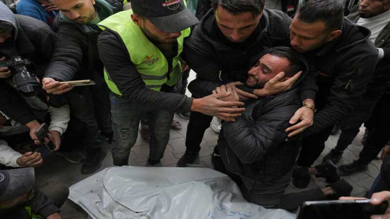 Israeli strike kills 3 journalists in Gaza