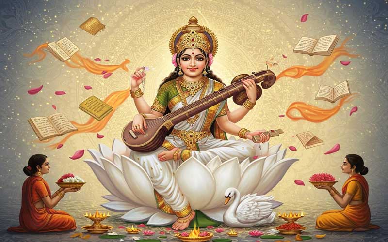 Saraswati Puja on Friday