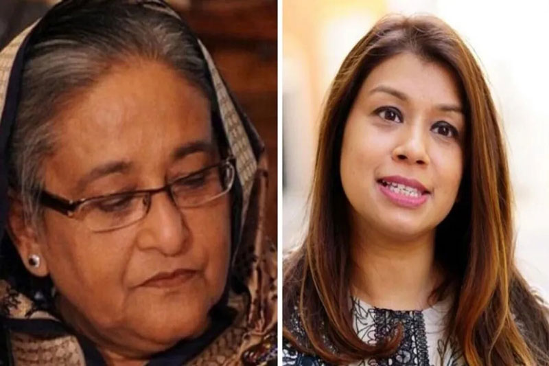 Sheikh Hasina and her UK expatriate MP niece Tulip convicted