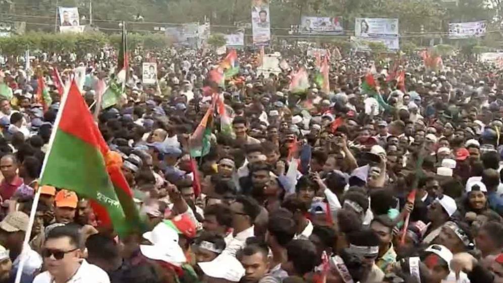 Massive crowd at Bell’s Park as Tarique returns to Barishal after 20 years