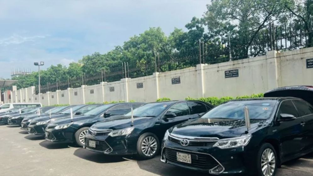 45 official vehicles allocated for ministers-in-waiting