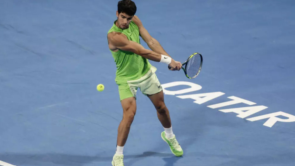 Imperious Alcaraz storms to Qatar Open title