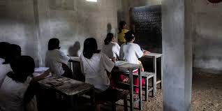 Myanmar junta airstrikes force youth into bunker schools