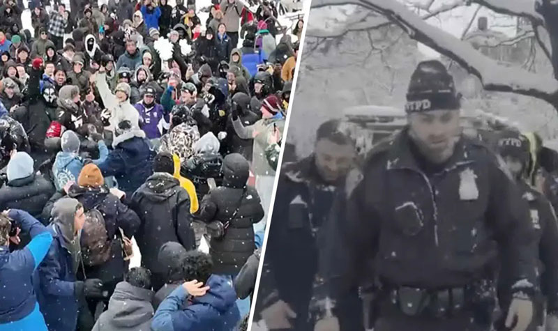 Throwing snowballs at police is not a ‘crime’: Mayor Mamdani