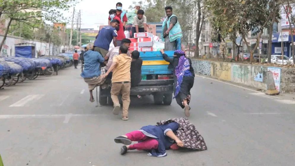 "Crowds Surge as TCB Trucks Offer Low-Cost Goods"