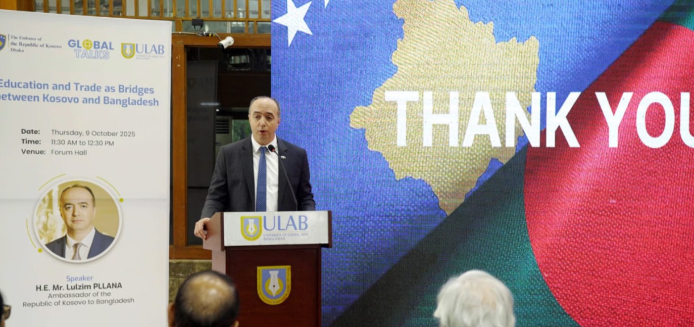 ULAB hosts Kosovan Ambassador for global talks on education and trade