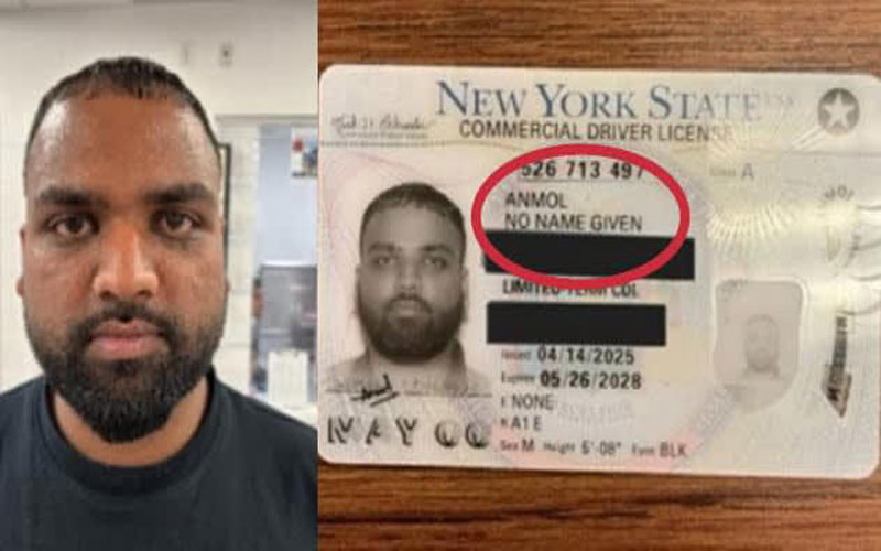 Illegal immigrant arrested in Oklahoma with bizarre New York license