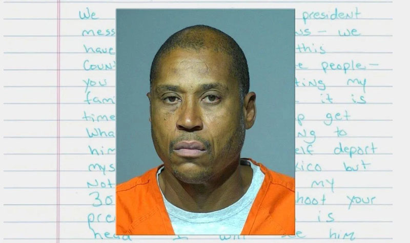 Man who threatened to kill Trump to frame an illegal immigrant sentenced to 16 years in prison