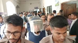 Ex-law minister Anisul Huq shown arrested in extortion, money laundering case