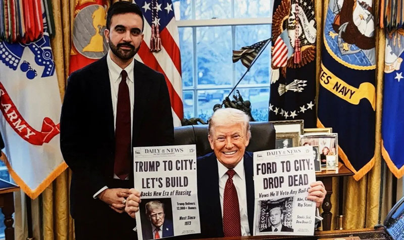 Trump sees shift in Mamdani’s stance on the Declaration of Independence