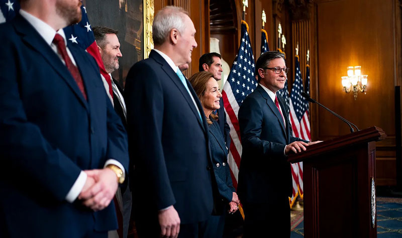 Letter from 55 Texas House Republicans calling for a freeze on immigration programs