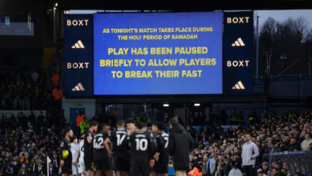 Leeds tell fans to respect break in play for Ramadan