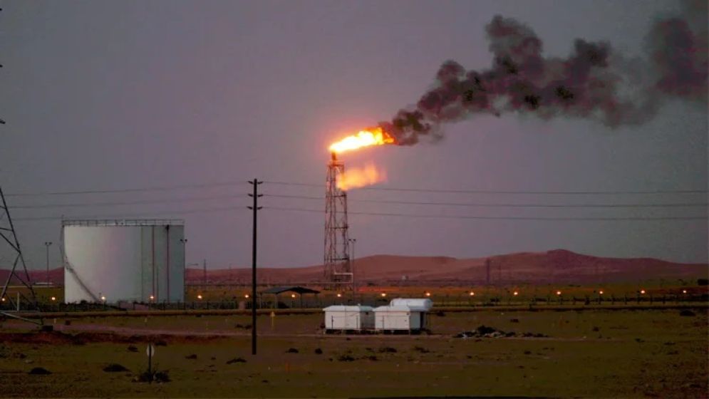 Saudi Arabia says intercepted drone attack targeting oil field