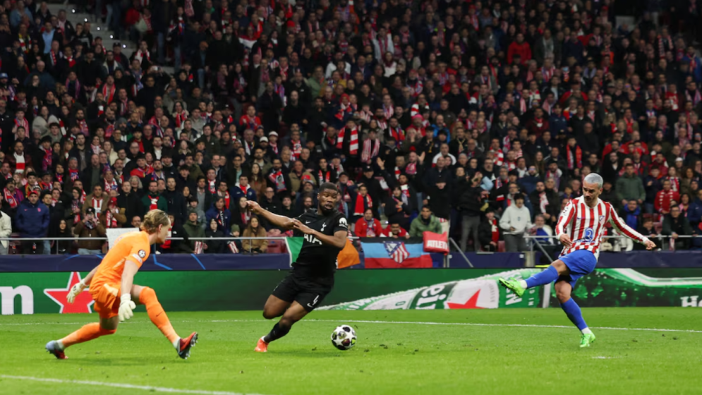 Ruthless Atletico punish Tottenham errors in 5-2 rout