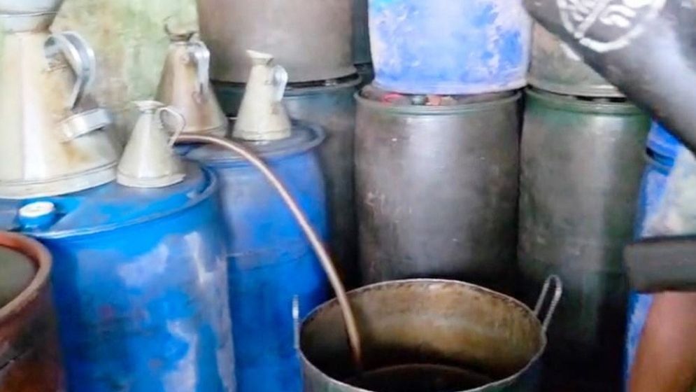 1,500 litres of petrol and octane seized from cowshed in Pabna