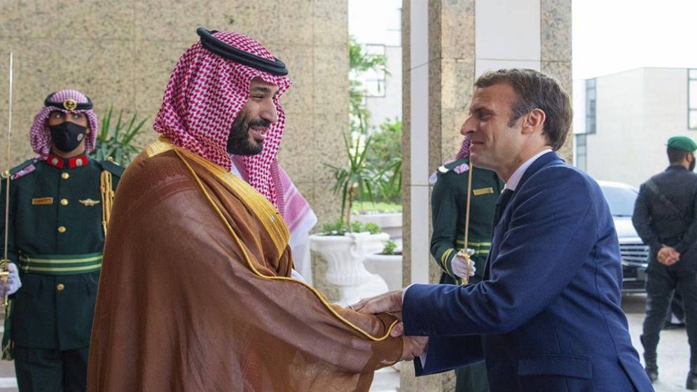 French president denounces Iran’s strikes on Saudi soil
