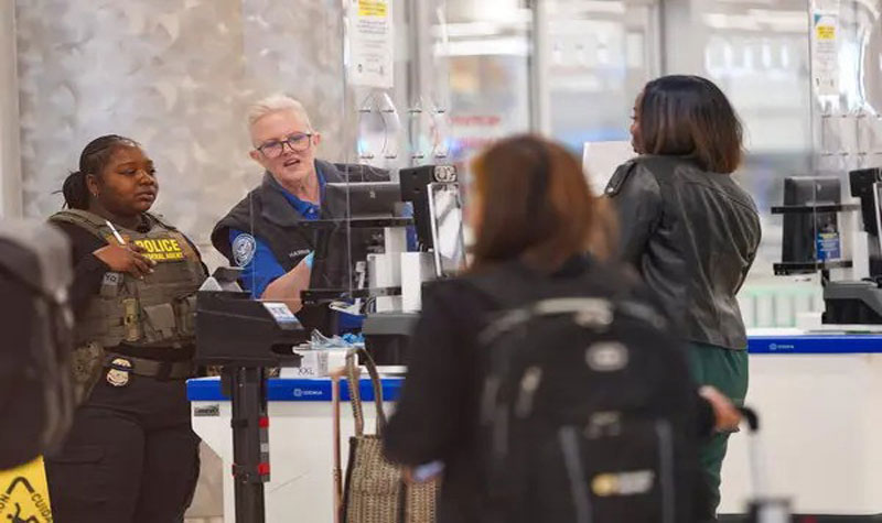 ICE officers are now checking identification at U.S. airports