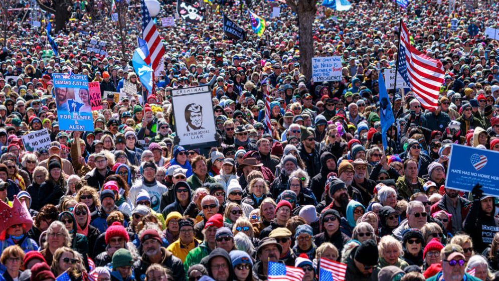 Mass ‘No Kings’ Protests Erupt Across US Against Trump