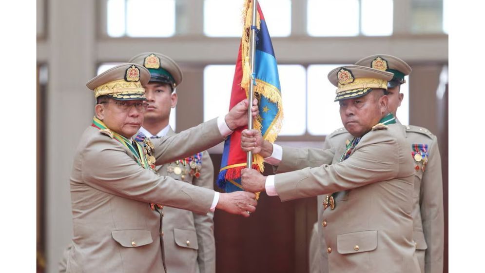 Myanmar parliament elects junta leader as vice-president