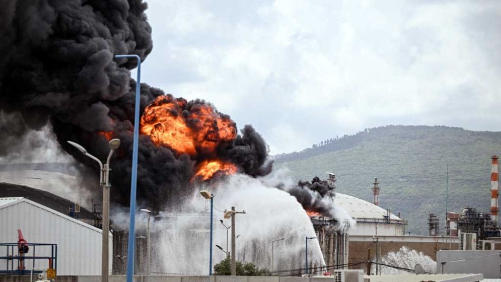 Giant tanker damaged in Iranian attack off Dubai coast